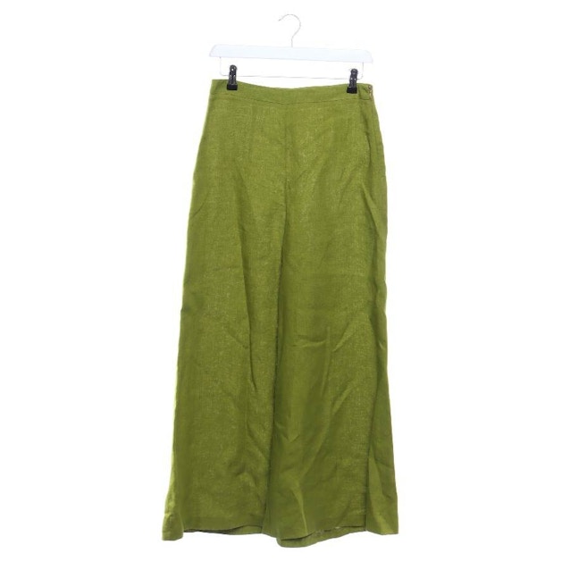 Linen Pants 36 Olive Green | Vite EnVogue