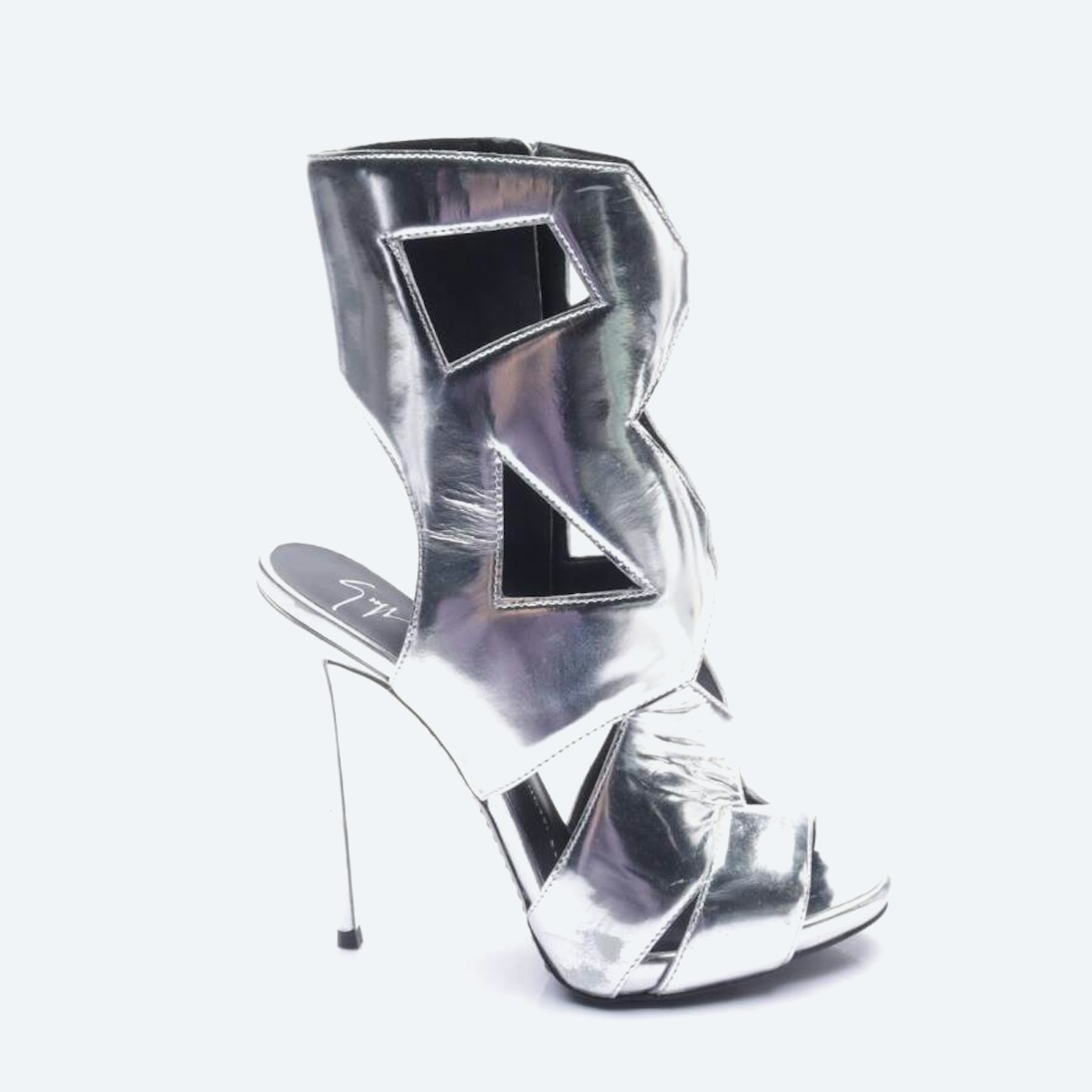 Bild 1 von Sandaletten EUR 36,5 Silber in Farbe Metallic | Vite EnVogue