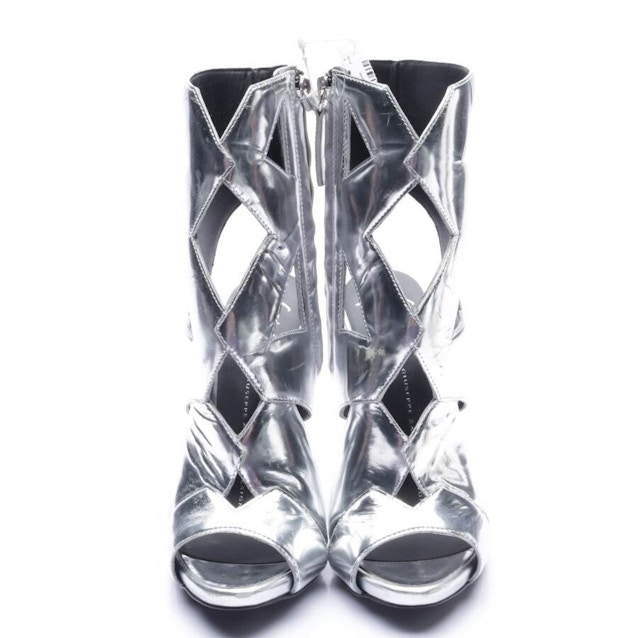 Heeled Sandals EUR 36.5 Silver | Vite EnVogue