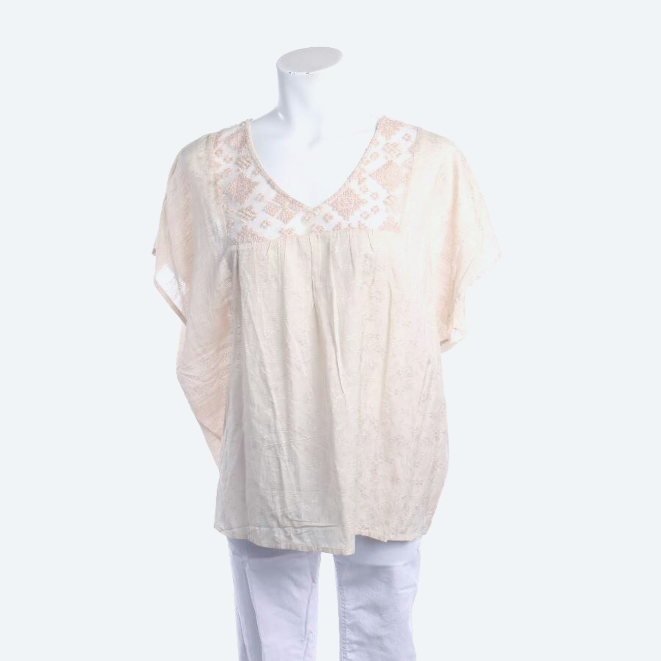 Image 1 of Shirt Blouse M Nude in color Pink | Vite EnVogue