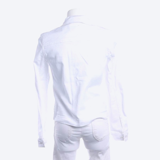 Image 2 of Jeans Jacket XS White in color White | Vite EnVogue