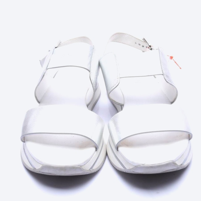 Image 2 of Sandals EUR 42 Silver in color Metallic | Vite EnVogue