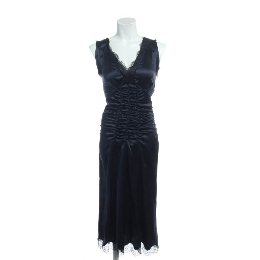 Image 1 of Silk Dress 34 Navy in color Blue | Vite EnVogue