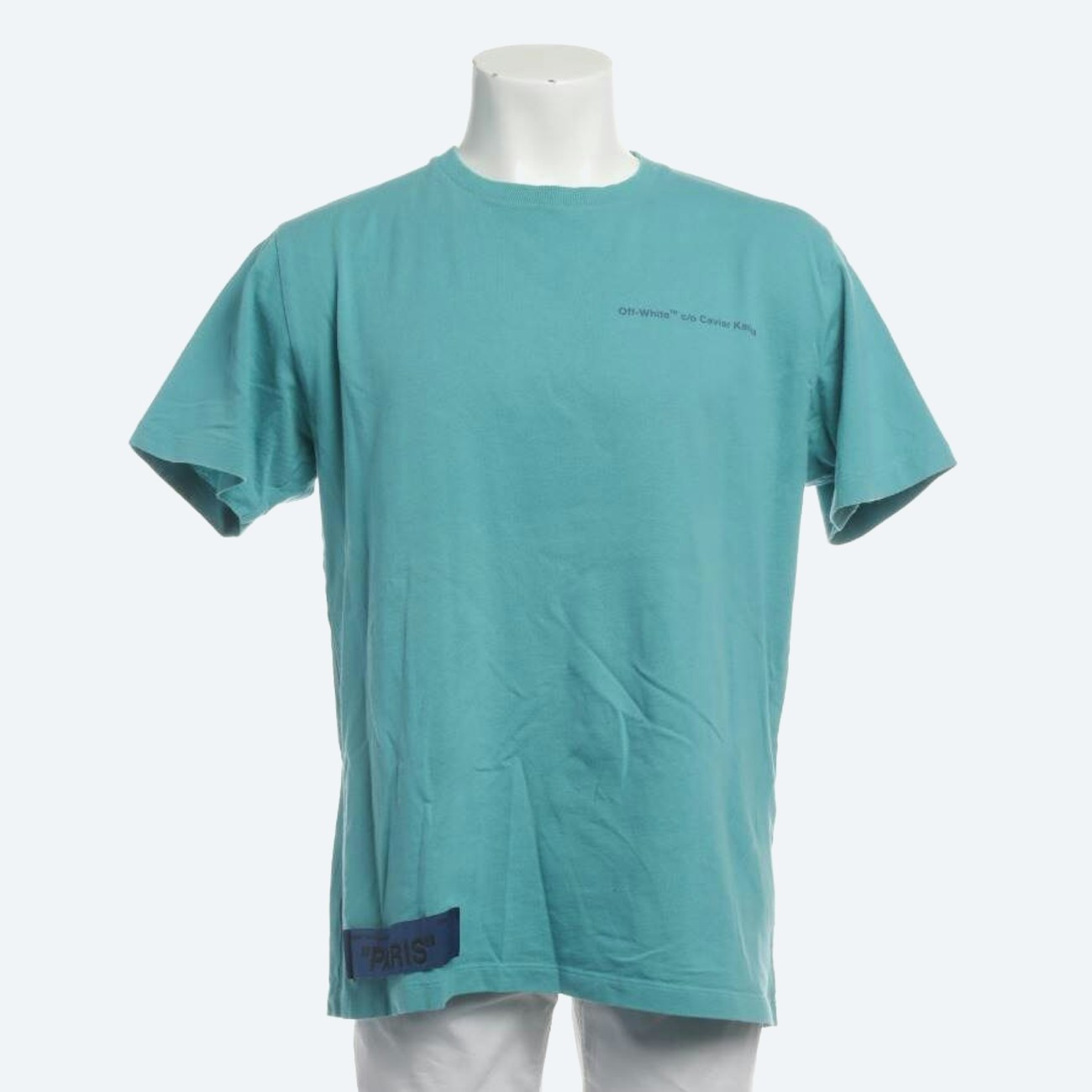 Bild 1 von T-Shirt L Türkis in Farbe Blau | Vite EnVogue