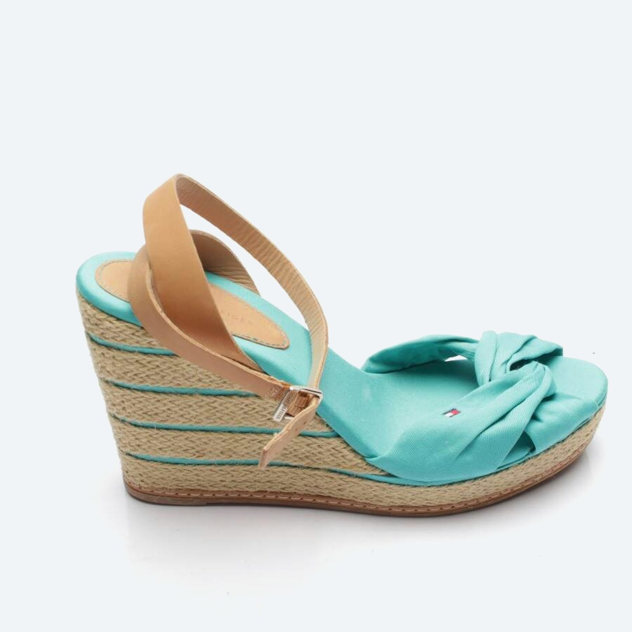 Image 1 of Wedges EUR 42 Turquoise in color Blue | Vite EnVogue