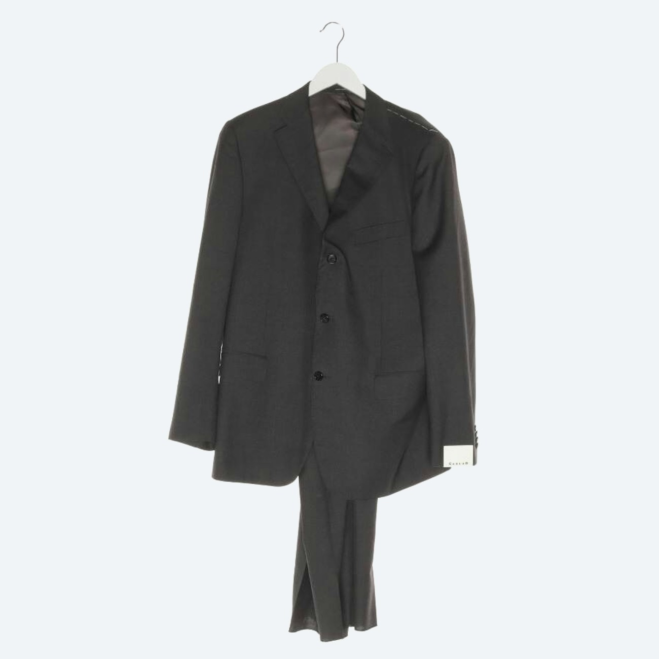Image 1 of Wool Suit 56 Dark Gray in color Gray | Vite EnVogue