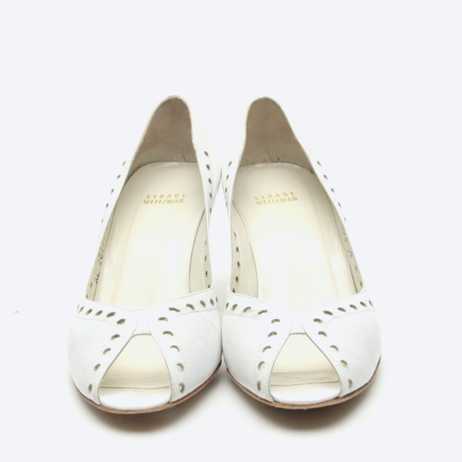 Image 2 of Peep Toes EUR 39 White in color White | Vite EnVogue