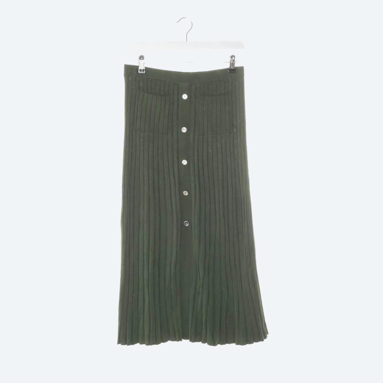 Image 1 of Skirt 38 Dark Green in color Green | Vite EnVogue
