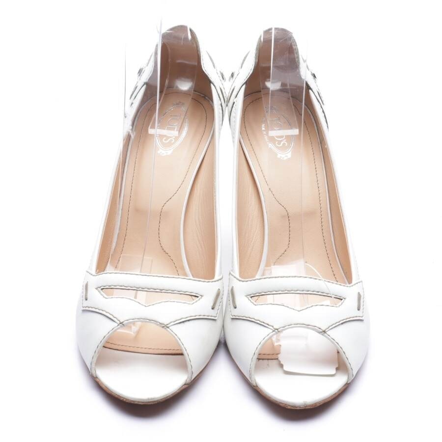 Image 2 of Peep Toes EUR 41 White in color White | Vite EnVogue