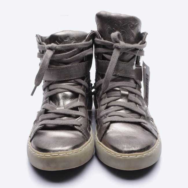 Image 2 of High-Top Sneakers EUR38 Silver in color Metallic | Vite EnVogue