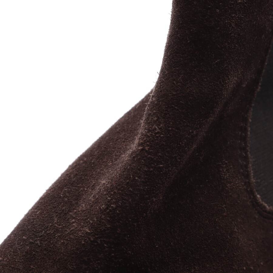 Image 5 of Ankle Boots EUR 37.5 Dark Brown in color Brown | Vite EnVogue