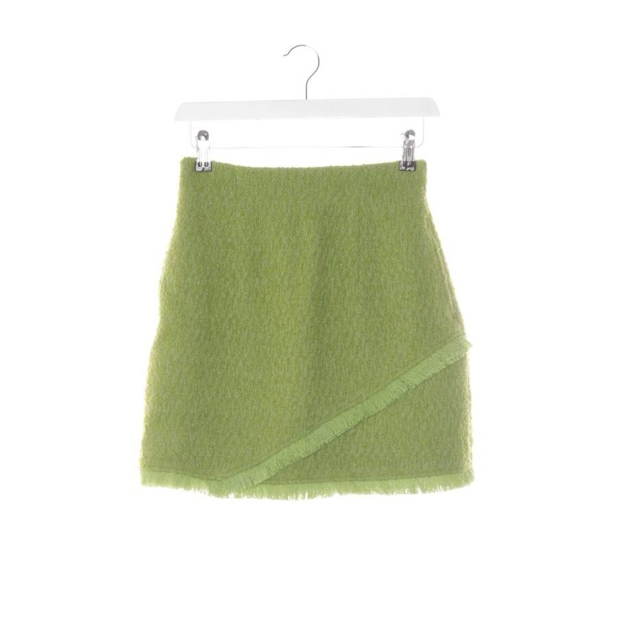 Image 1 of Mini Skirt 34 Green in color Green | Vite EnVogue