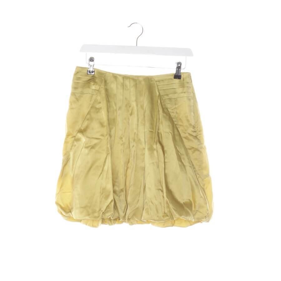Image 1 of Mini Skirt 34 Yellow in color Yellow | Vite EnVogue