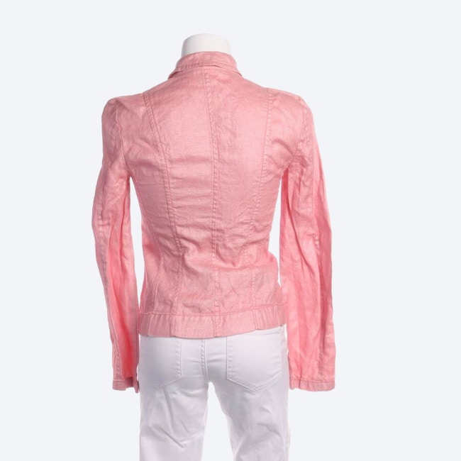 Image 2 of Linen Blazer 34 Light Pink in color Pink | Vite EnVogue