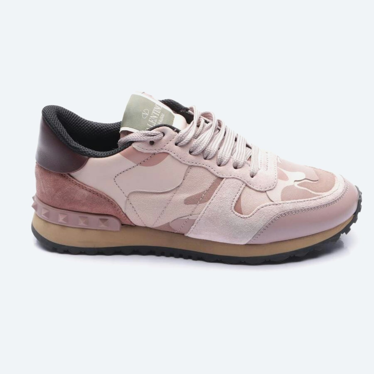 Image 1 of Rockstud Sneakers EUR 36 Pink in color Pink | Vite EnVogue