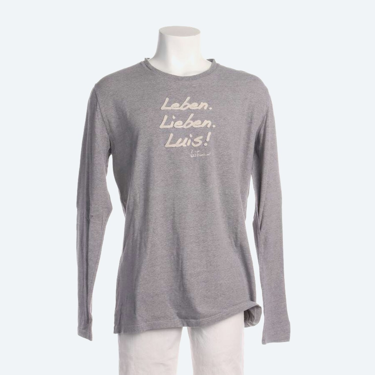 Image 1 of Longsleeve 2XL Light Gray in color Gray | Vite EnVogue