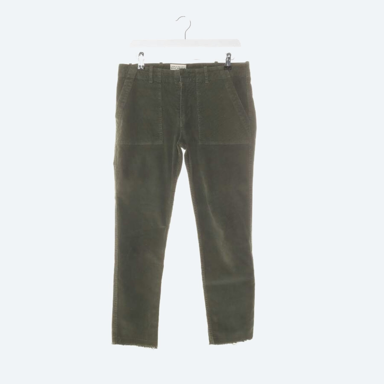 Image 1 of Corduroy Pants W32 Green in color Green | Vite EnVogue