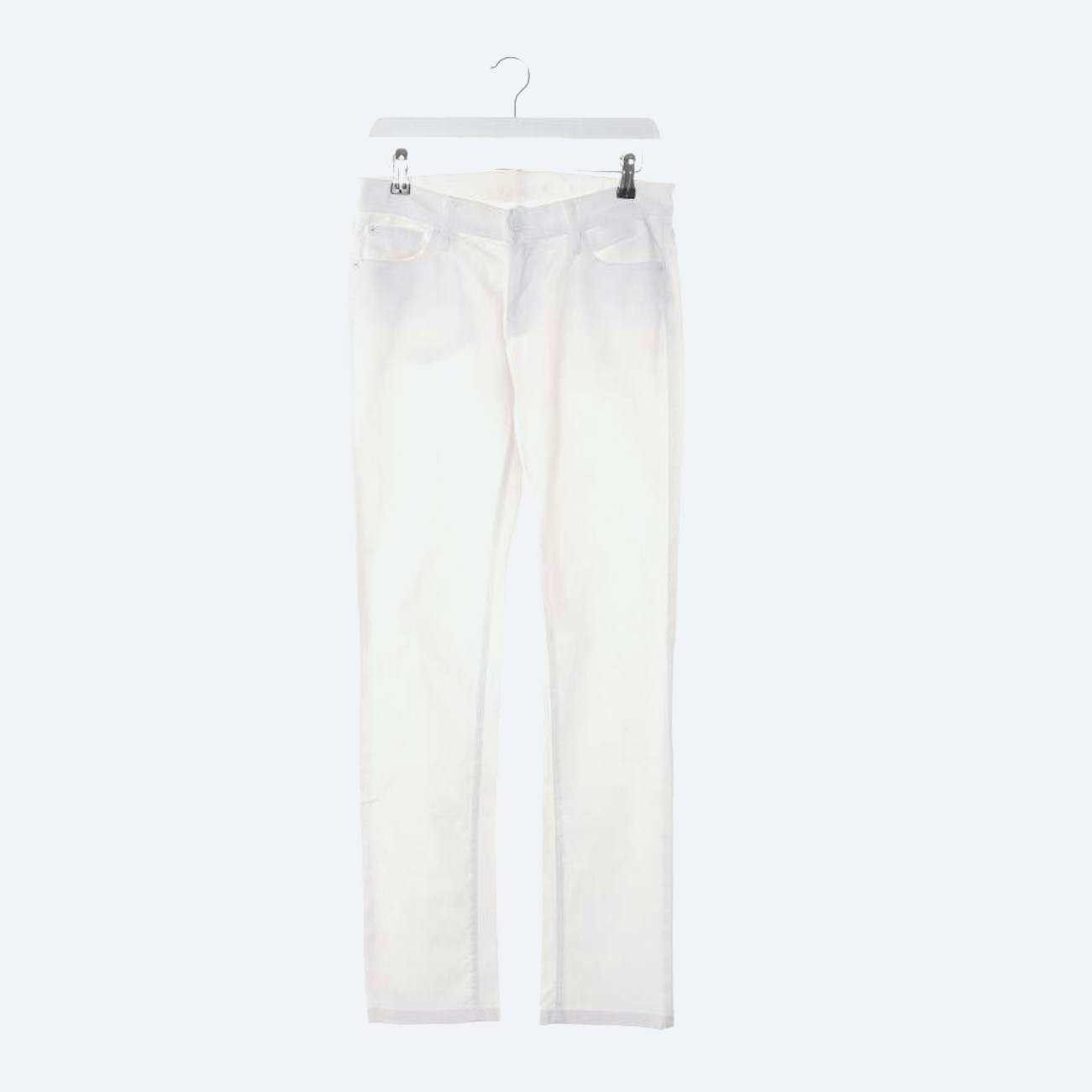 Image 1 of Jeans Straight Fit W27 White in color White | Vite EnVogue