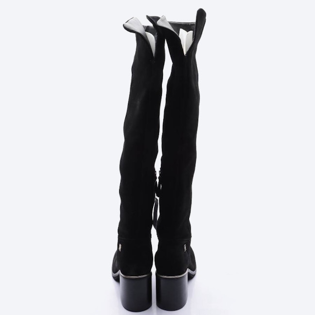 Image 3 of Overknee Boots EUR 40 Black in color Black | Vite EnVogue