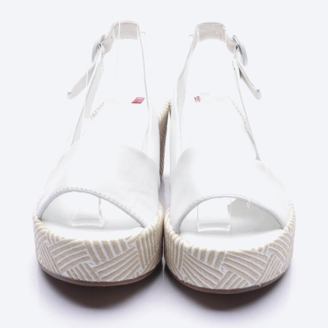 Image 2 of Wedges EUR 37 White in color White | Vite EnVogue