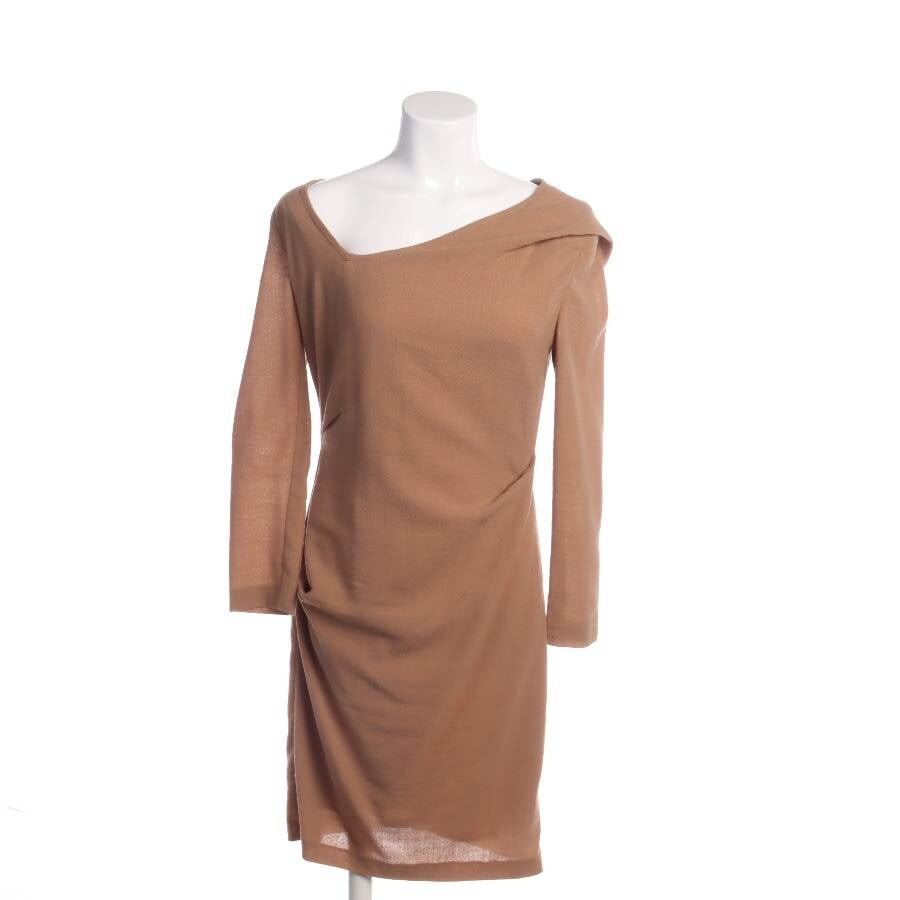 Image 1 of Dress 38 Brown in color Brown | Vite EnVogue