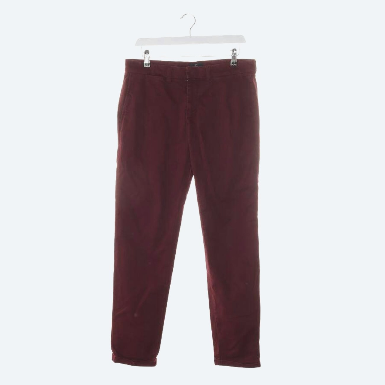Image 1 of Trousers W33 Bordeaux in color Red | Vite EnVogue