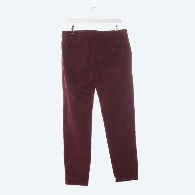 Image 2 of Trousers W33 Bordeaux in color Red | Vite EnVogue