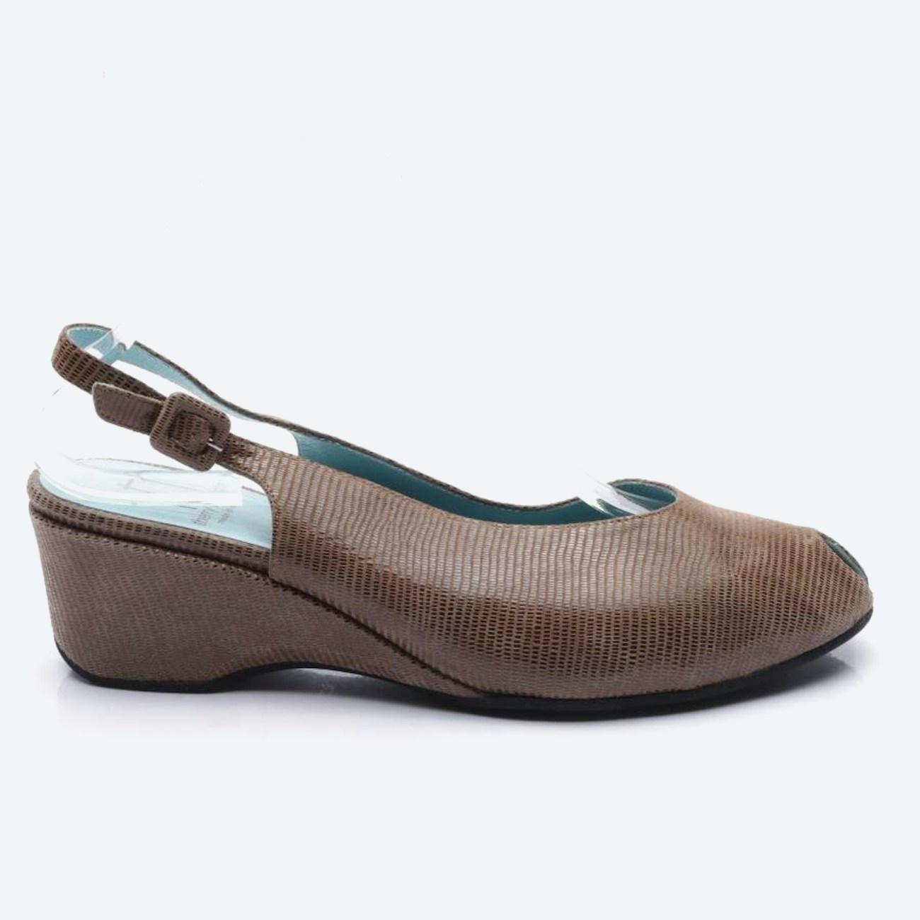 Image 1 of Heeled Sandals EUR 40.5 Brown in color Brown | Vite EnVogue