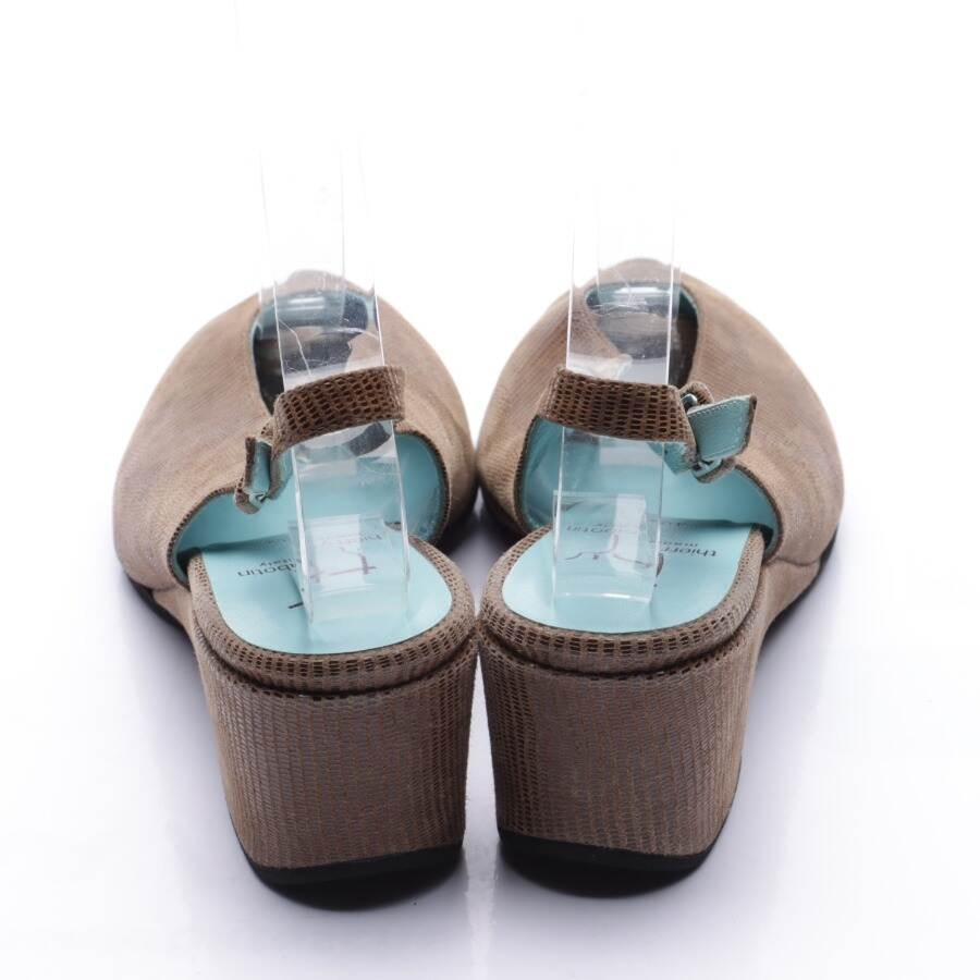 Image 3 of Heeled Sandals EUR 40.5 Brown in color Brown | Vite EnVogue