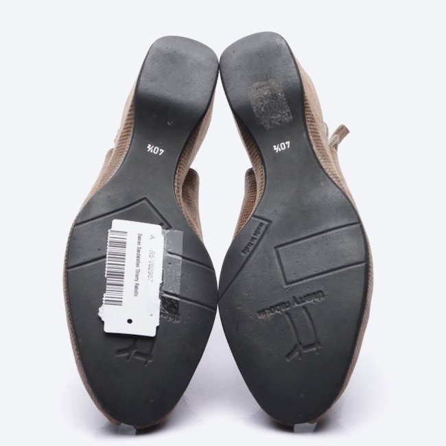 Image 4 of Heeled Sandals EUR 40.5 Brown in color Brown | Vite EnVogue