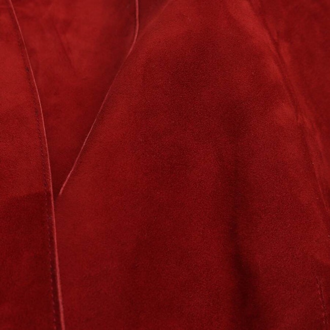 Image 3 of Leather Vest 38 Red in color Red | Vite EnVogue
