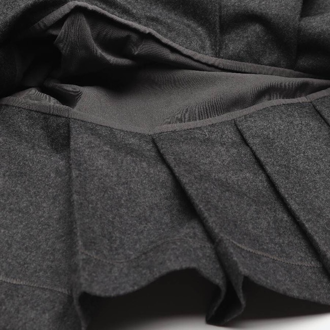Image 3 of Wool Skirt 34 Dark Gray in color Gray | Vite EnVogue