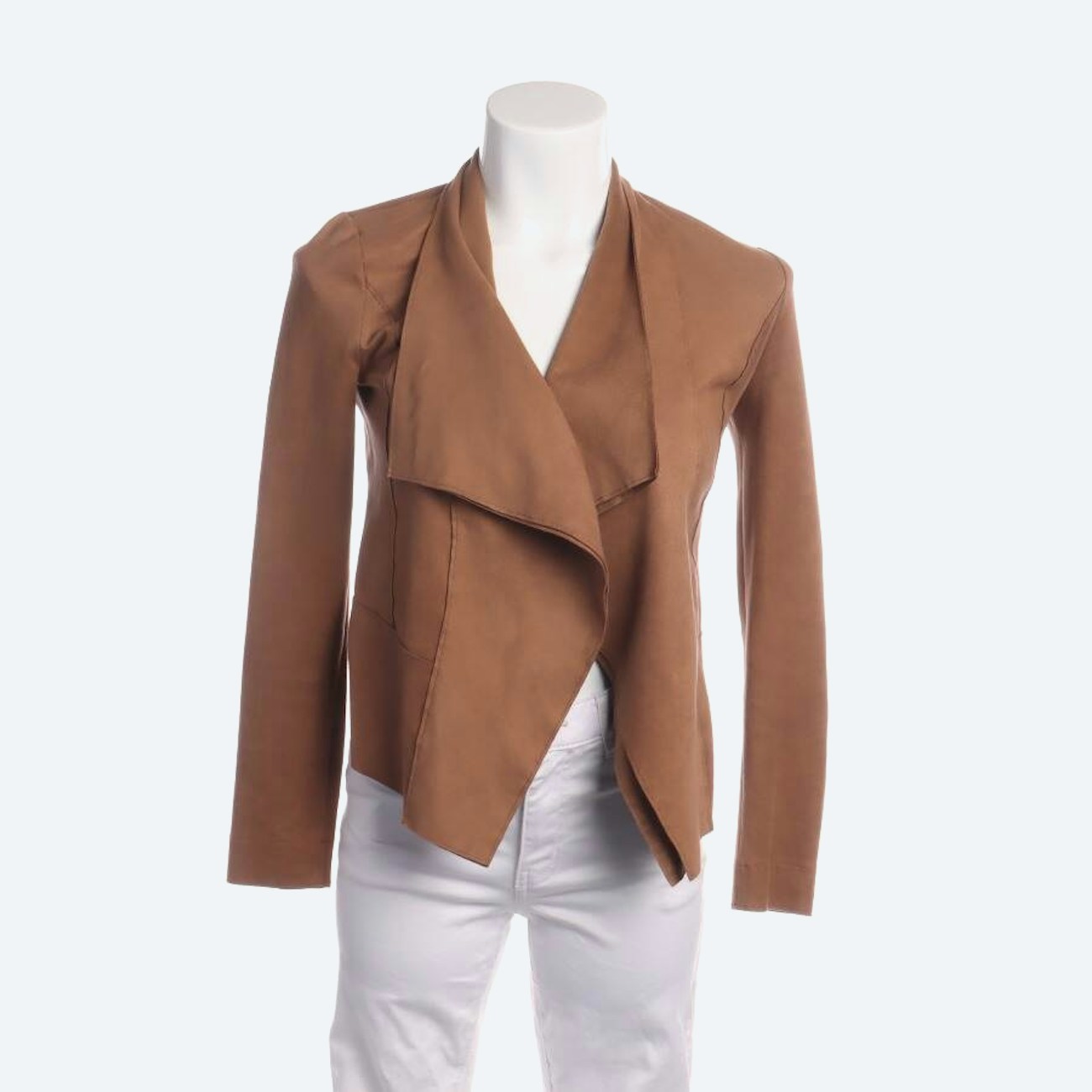 Image 1 of Summer Jacket 34 Light Brown in color Brown | Vite EnVogue