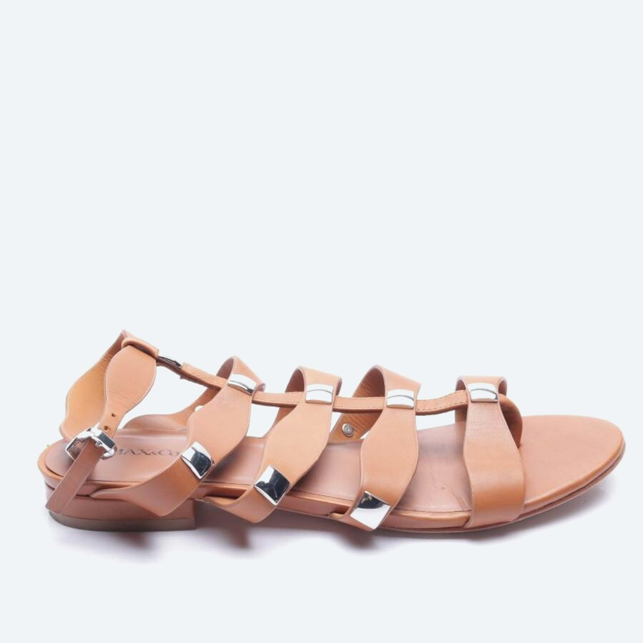 Image 1 of Sandals EUR 37 Brown in color Brown | Vite EnVogue