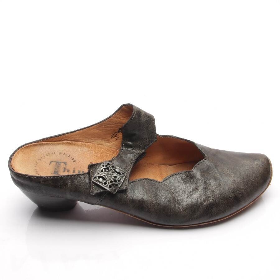 Image 1 of Heeled Mules EUR 41 Dark Gray in color Gray | Vite EnVogue