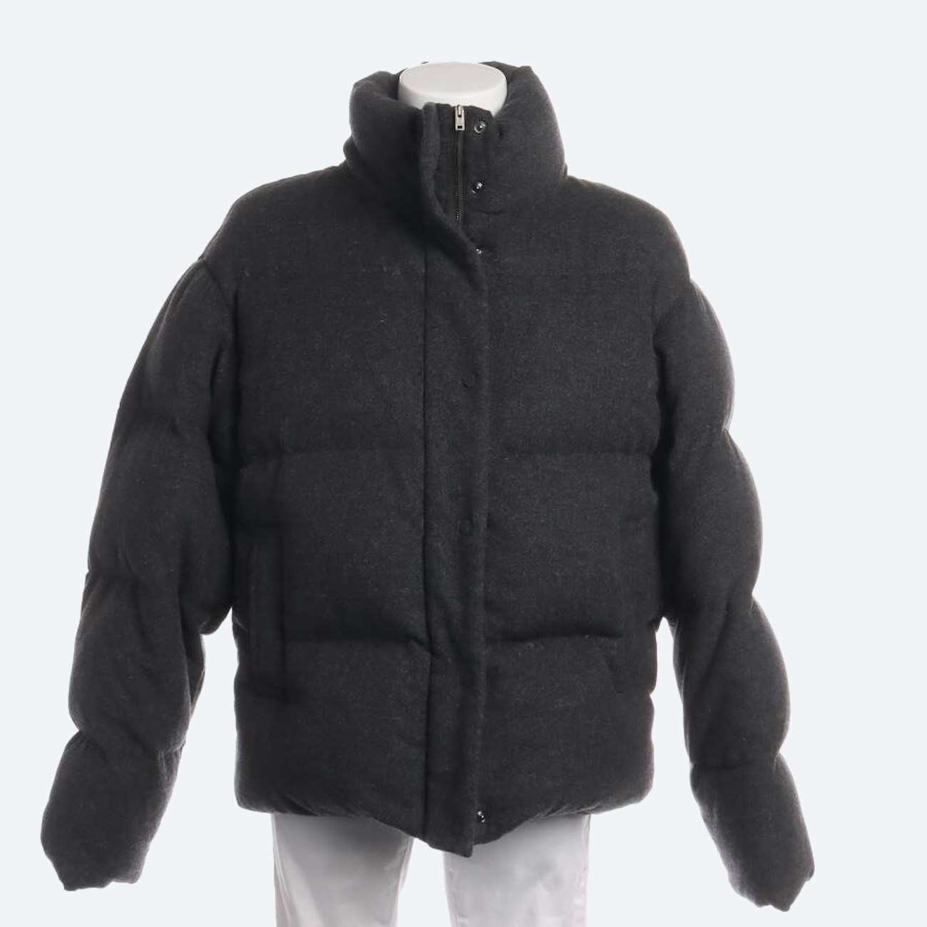 Image 1 of Winter Jacket 36 Dark Gray in color Gray | Vite EnVogue