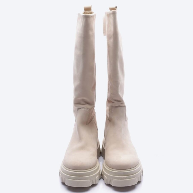 Image 2 of Boots EUR 42 Beige in color White | Vite EnVogue