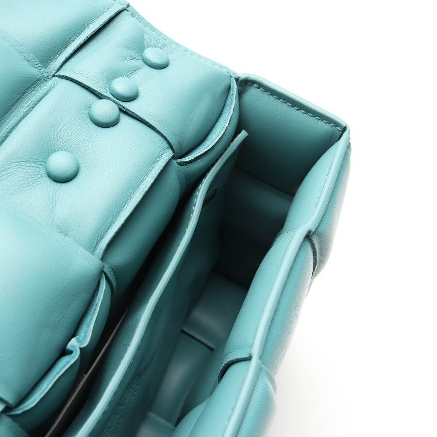 Image 5 of Padded Cassette Shoulder Bag Blue in color Blue | Vite EnVogue