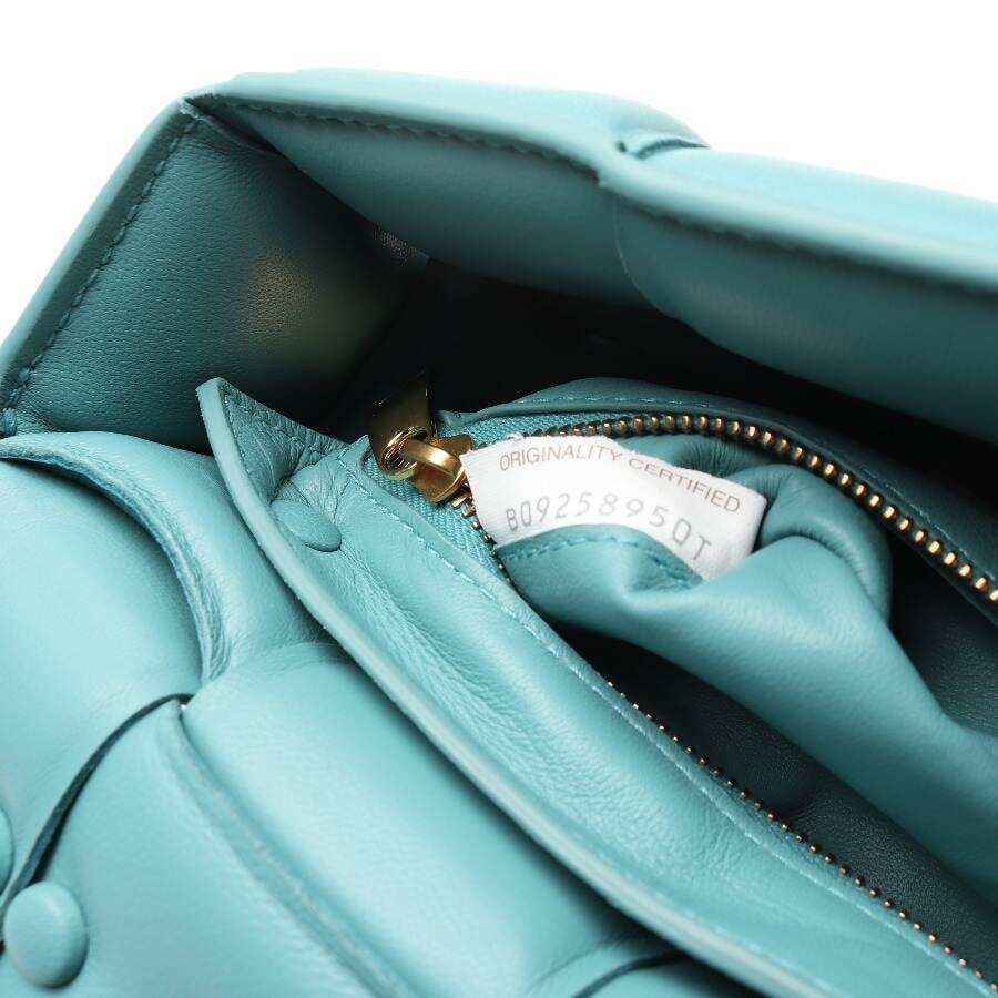 Image 6 of Padded Cassette Shoulder Bag Blue in color Blue | Vite EnVogue