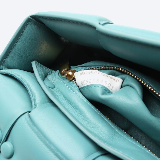 Image 6 of Padded Cassette Shoulder Bag Blue in color Blue | Vite EnVogue