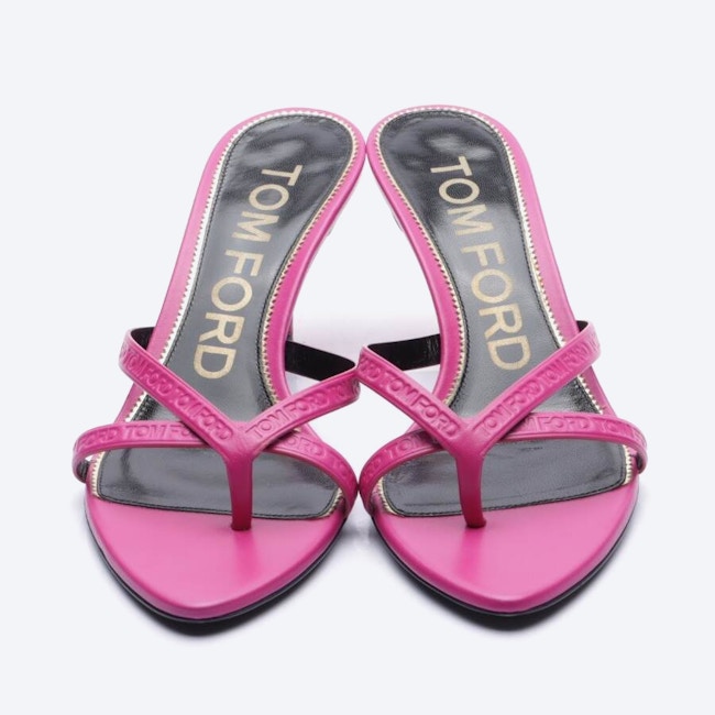 Image 2 of Heeled Sandals EUR 37.5 Pink in color Pink | Vite EnVogue