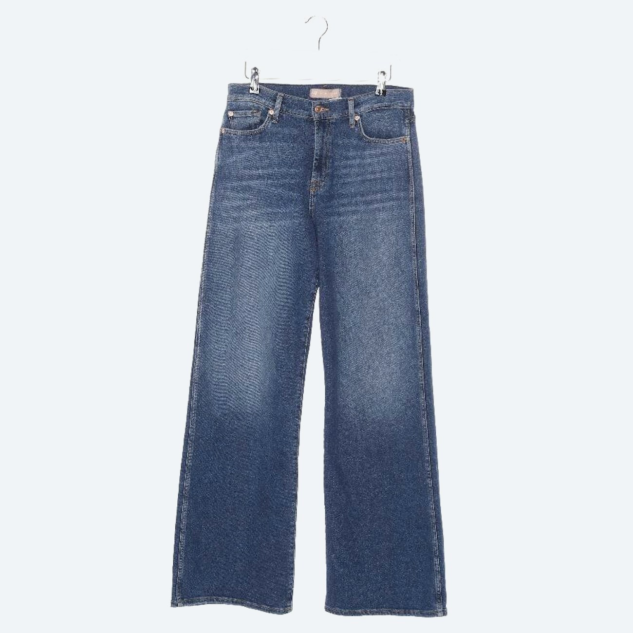 Image 1 of Jeans Flared W30 Blue in color Blue | Vite EnVogue