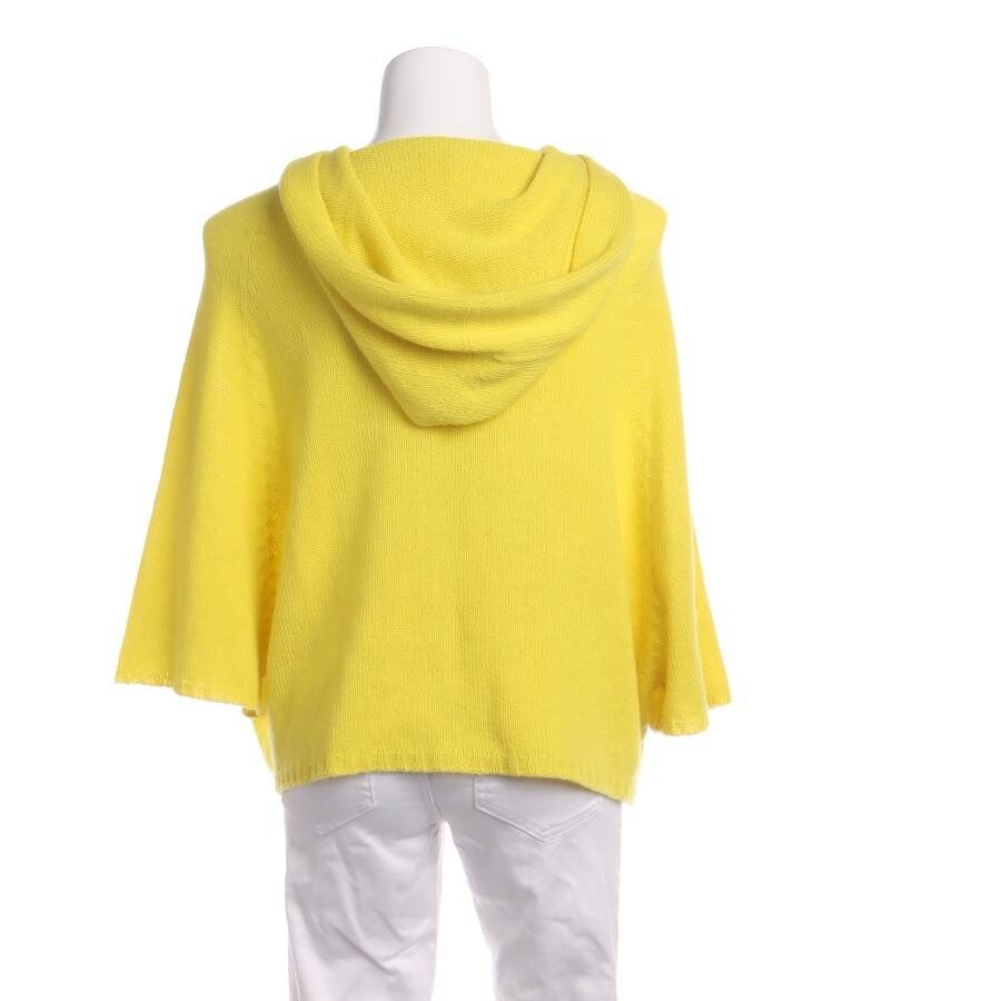 Image 2 of Cashmere Poncho S Yellow in color Yellow | Vite EnVogue