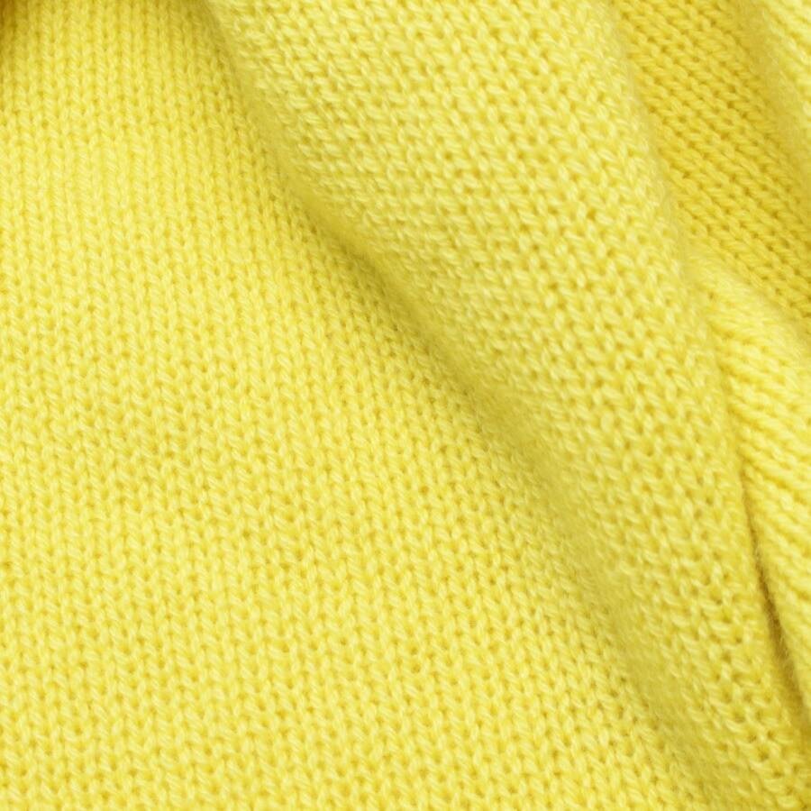 Image 3 of Cashmere Poncho S Yellow in color Yellow | Vite EnVogue
