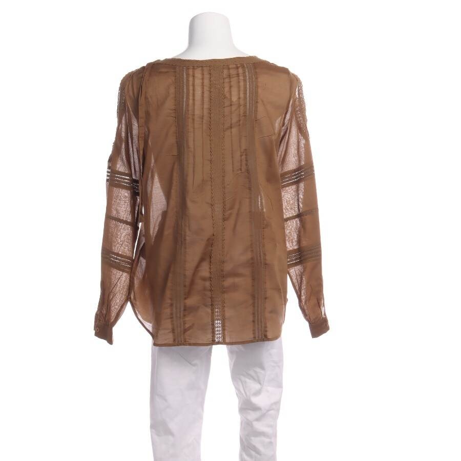 Image 2 of Shirt Blouse 38 Dark Brown in color Brown | Vite EnVogue