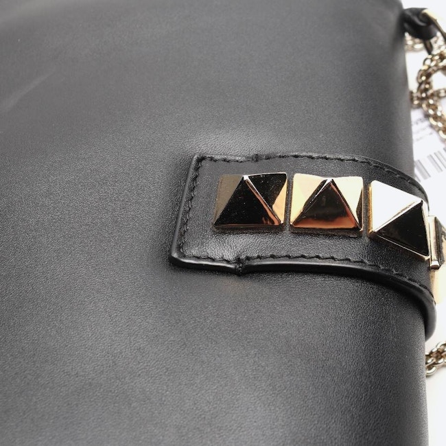 Image 9 of Rockstud Shoulder Bag Black in color Black | Vite EnVogue