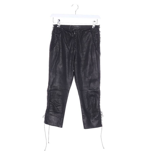 Image 1 of Leather Pants 34 Dark Green | Vite EnVogue