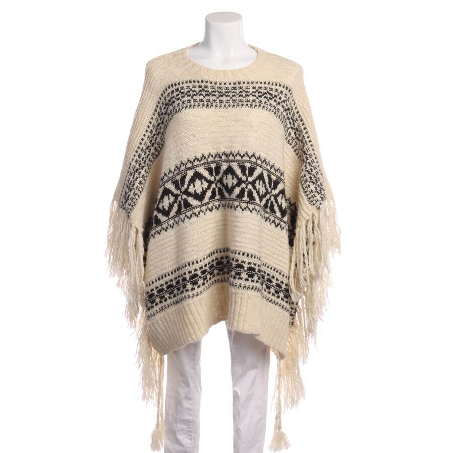 Image 1 of Poncho M Beige in color White | Vite EnVogue