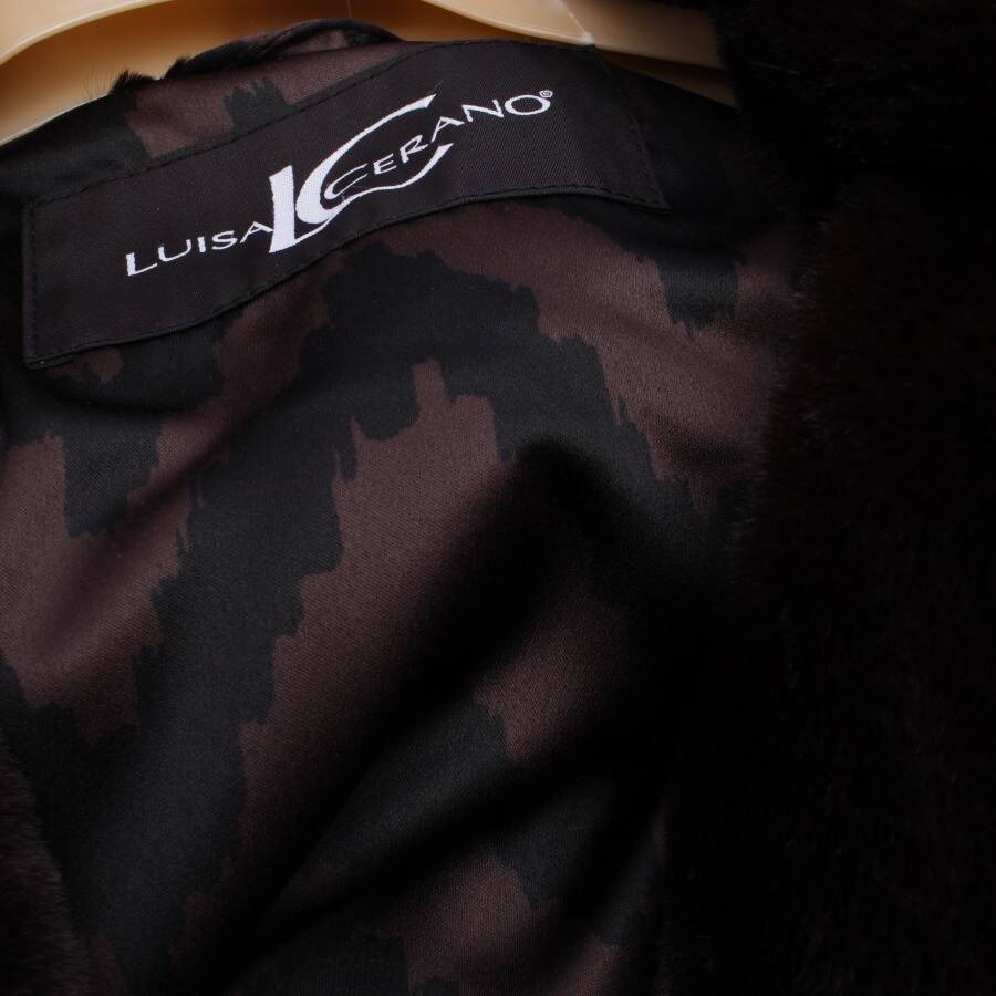 Image 4 of Winter Coat 42 Dark Brown in color Brown | Vite EnVogue