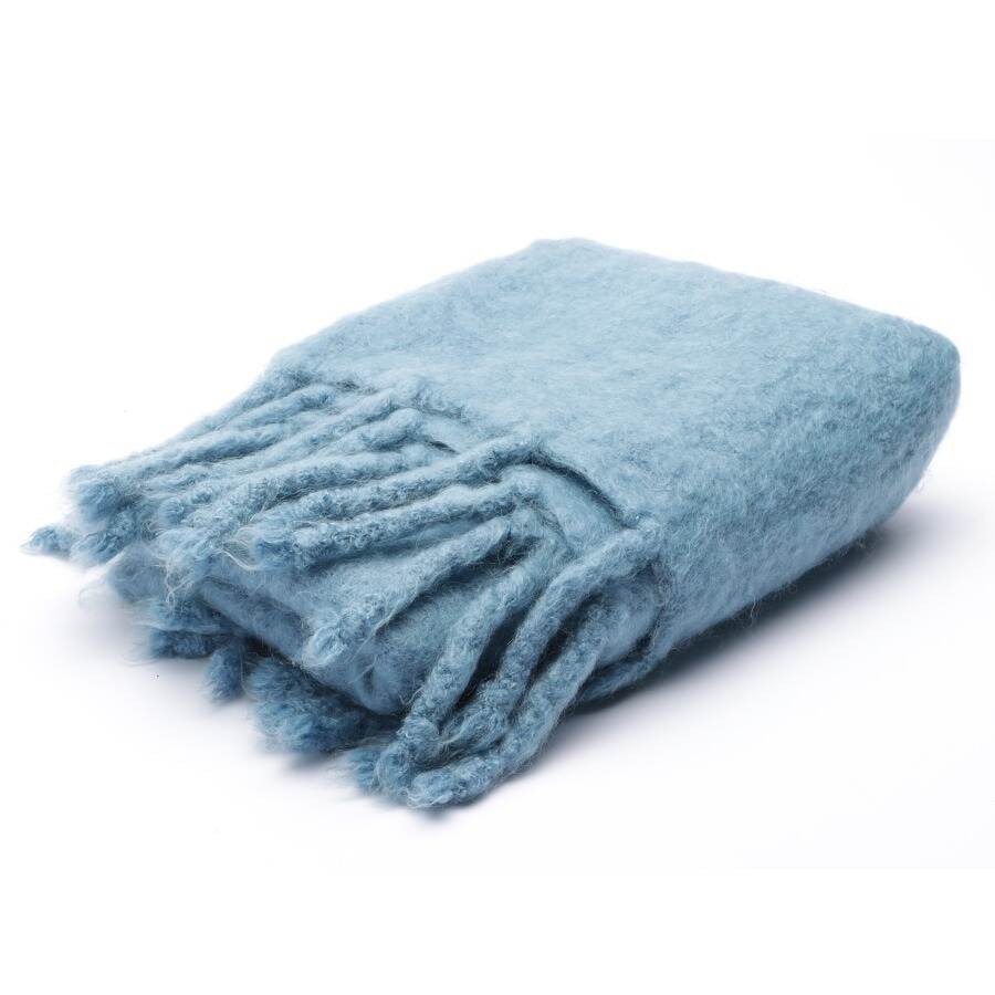 Image 1 of Wool Blanket Blue in color Blue | Vite EnVogue